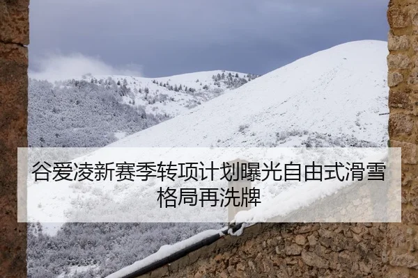 谷爱凌新赛季转项计划曝光自由式滑雪格局再洗牌